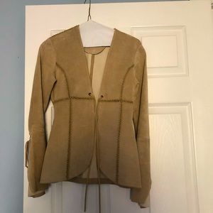 Jacket- suede